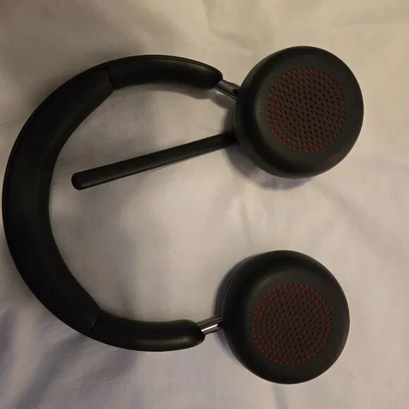 Wireless Headset w/ Mic for Work, Bluetooth 5.3 Headset w/ Noise Cancelling New - Picture 4 of 15